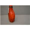 Image 2 : Cinnabar agate "Peacock Blossom" snuff bottle with red coral cap, purportedly 19th century