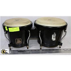 LP ASPIRE MUSICAL INSTRUMENTS  METAL BONGOS