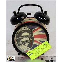 SEX PISTOLS GOD SAVE THE QUEEN ALARM CLOCK