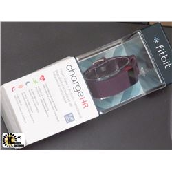 FITBIT CHARGE HR + ACTIVITY WRISTBAND-SMALL(PLUM)