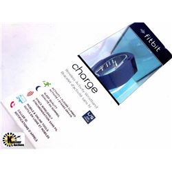 FITBIT CHARGE HR + ACTIVITY WRISTBAND-LARGE(BLUE)