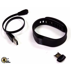 FITBIT CHARGE HR + ACTIVITY WRISTBAND-LARGE(BLACK)