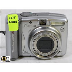 CANON POWERSHOT DIGITAL CAMERA W/ 6X OPTICAL ZOOM