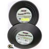 Image 1 : 2-10" PROSPECTING GOLD PANS BLACK