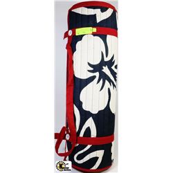 TOMMY HILFIGER BEACH ROLL UP MAT W/PILLOW