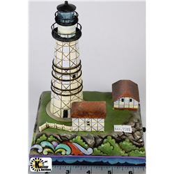 "BOSTON LIGHT FOREVER BRIGHT" LIGHTHOUSE FIGURINE