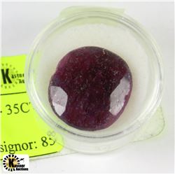 NATURAL RUBY GEMSTONE - 35CT