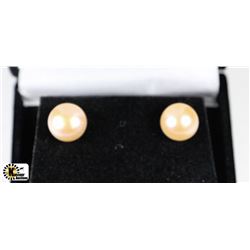 PINK PEARL .925 SILVER EARRINGS