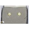 Image 1 : 14KT GOLD CUBIC ZIRCONIA &MOTHER OF PEARL 2IN1