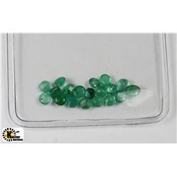 ASSORTMENT OF APPROX. 2.5CT OF GENUINE EMERALDS
