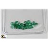 Image 1 : ASSORTMENT OF APPROX. 2.5CT OF GENUINE EMERALDS