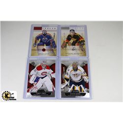 ARTIFACTS HOCKEY CARDS X4