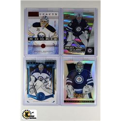 ARTIFACTS HOCKEY CARDS X4