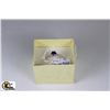 Image 1 : 12).925 SILVER WITH NATURAL AMETHYST & CZ RING