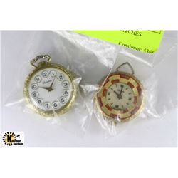 2 LUCERNE POCKET WATCHES