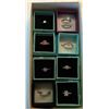 Image 1 : LOT OF 8 FASHION RINGS CZ & SWAROVSKI CRYSTAL