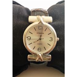 NYGARD QUARTZ WATCH WITH BLACK BRACELET BAND