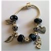 Image 1 : PANDORA STYLE BRACELET LOVE & FAITH THEME