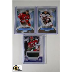 LIMITED HOCKEY CARDS INCLUDING GELINAS ROOKIE CARD
