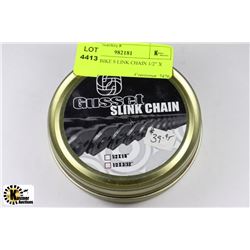 GUSSET BIKE S LINK CHAIN 1/2" X 3/32"