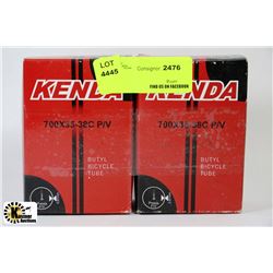 2 PACK KENDA BUTYL BICYCLE TUBES