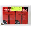 Image 1 : 2 PACK KENDA BUTYL BICYCLE TUBES