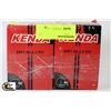 Image 1 : 2-PACK KENDA BUTYL BICYCLE TUBES