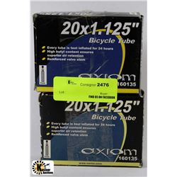 2 PACK BICYCLE TUBES