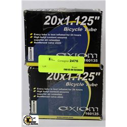 2 PACK BICYCLE TUBES