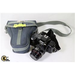 NIKON F-401'S AF FILM CAMERA  WITH TOKINA 28-0