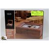Image 1 : NEW IN BOX WOODEN PHOTO FRAME JEWELLERY BOX