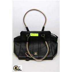 GENUINE GUESS PURSE - BLACK/BROWN