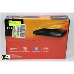 SONY DVD PLAYER IN BOX