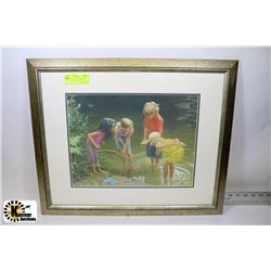 ROBERT BATEMAN "GETTING TO KNOW" ART PICTURE WITH