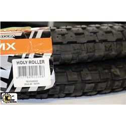 NEW MAXXIS BMX TIRES HOLY ROLLER 20X2.20    X2