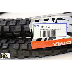 NEW BIKE TIRES MAXXIS BMX HOLY ROLLER 20X2.20   X2