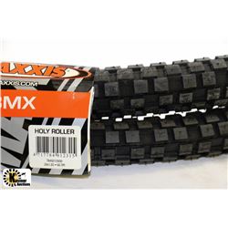 NEW MAXXIS BMX TIRES HOLY ROLLER 24X1.85 X2