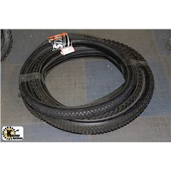 7 ASSORTED NEW BMX BIKE TIRES