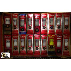 FLAT OF TITLEIST DT-SOLO RECLAIMED GOLF