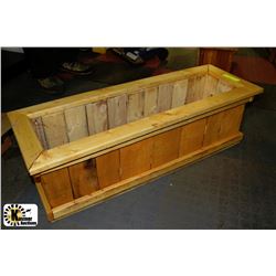 CEDAR PLANTER BOX  36"X12"X10"