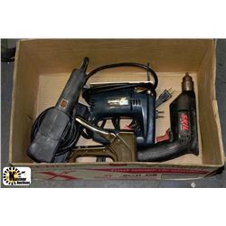 LOT OF ASSORTED POWER TOOLS INCLUDING
