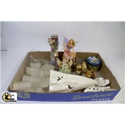 LOT  OF COLLECTIBLE CHERUBS ANGELS AND FAIRIES
