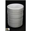 Image 1 : CASE OF 20PC SAUCER SET
