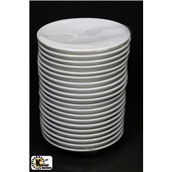 CASE OF 20PC SAUCER SET
