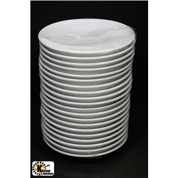 CASE OF 20PC SAUCER SET