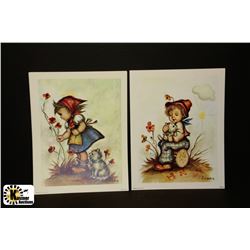 EVANS GIRL PRINTS & EVANS BOY PRINTS 6 PRINTS OF EACH