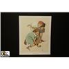 Image 1 : 6 PRINTS OF NORM ROCKWELL MARBLE PLAY