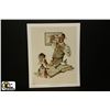 Image 1 : 6 PRINTS OF NORMAN ROCKWELL DOCTORS VISIT