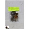 Image 1 : #180-PACKAGE OF 15 INTERNATIONAL COINS.