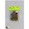 Image 1 : #183-PACKAGE OF 15 INTERNATIONAL COINS.
